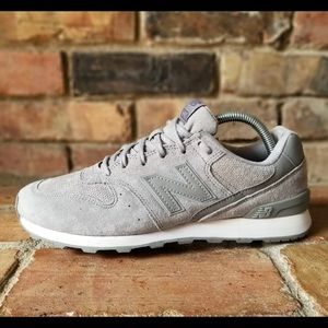 New Balance Womens 696 WL696WPG Gray Running Shoes